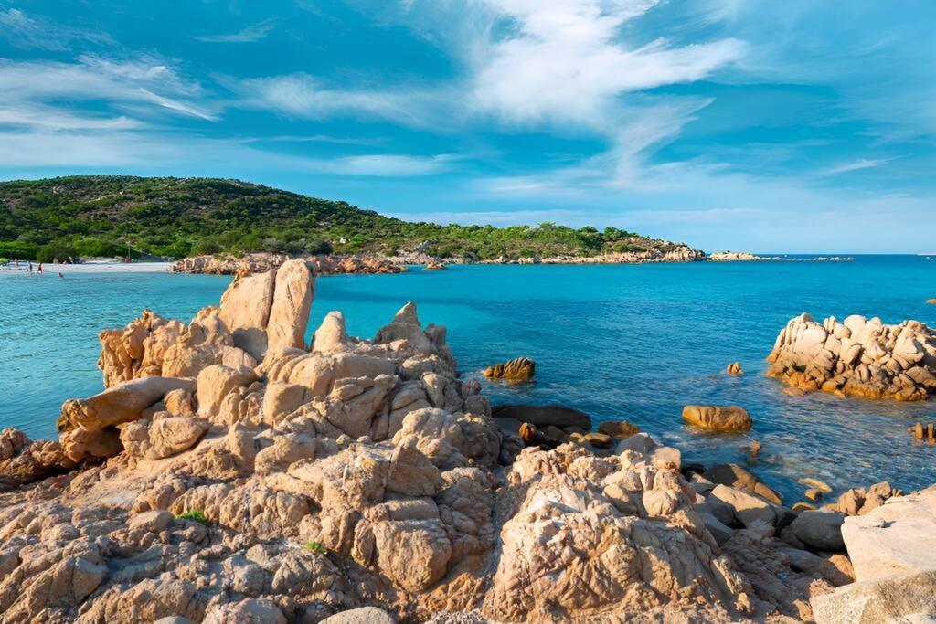 Villa LUXURY NUOVA casa con piscina a PORTO CERVO Liscia di Vacca Esterno foto