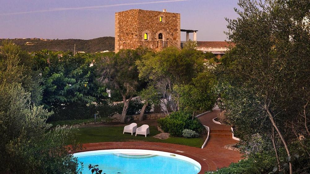 Villa LUXURY NUOVA casa con piscina a PORTO CERVO Liscia di Vacca Esterno foto