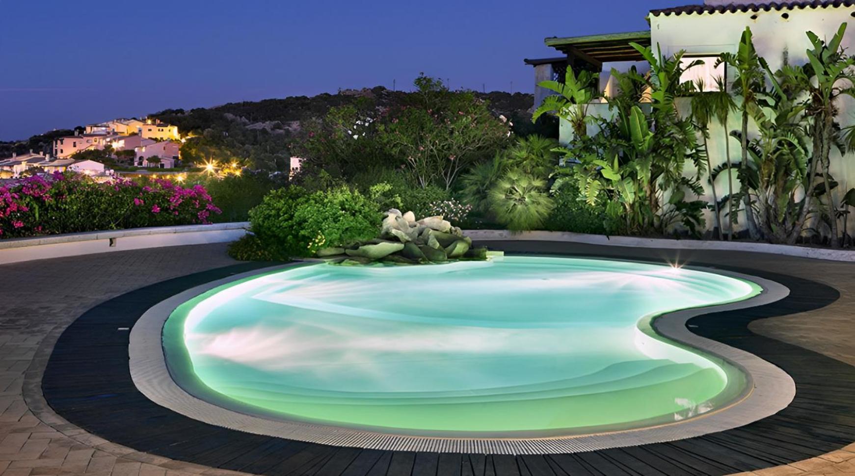 Villa LUXURY NUOVA casa con piscina a PORTO CERVO Liscia di Vacca Esterno foto