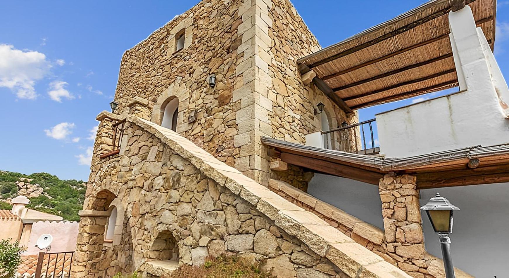 Villa LUXURY NUOVA casa con piscina a PORTO CERVO Liscia di Vacca Esterno foto