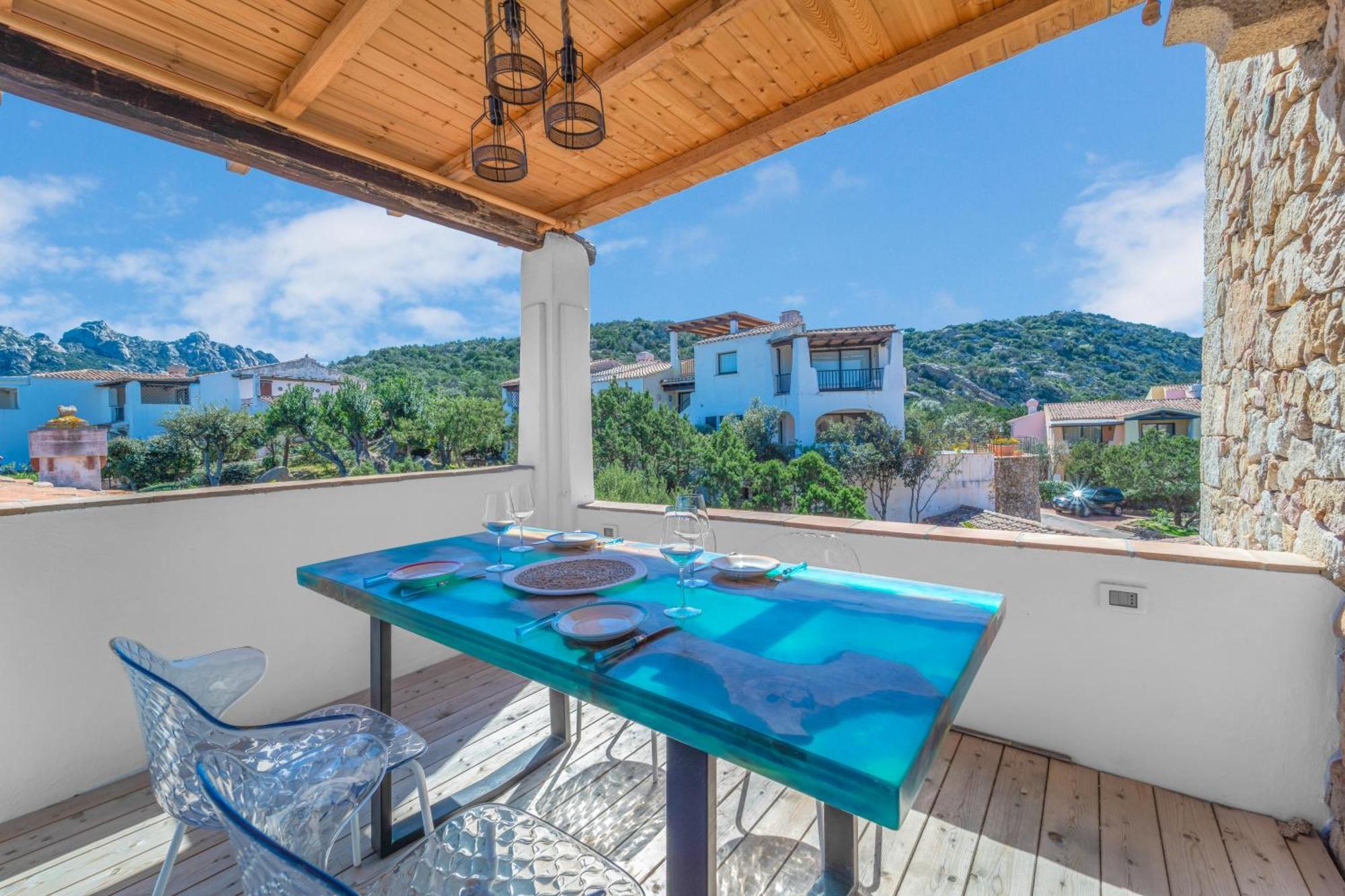 Villa LUXURY NUOVA casa con piscina a PORTO CERVO Liscia di Vacca Esterno foto